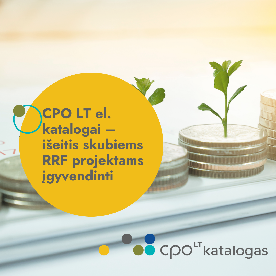 Pintho Rrf Dėl RRF pirkimų – kviečiame naudotis CPO LT katalogais - Centrinė ...