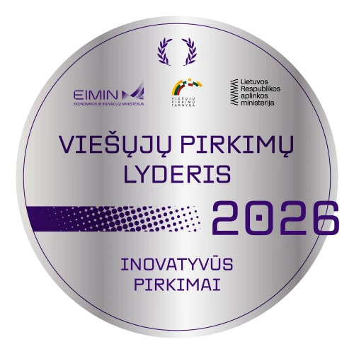 Viešųjų pirkimų lyderis 2026 – inovatyvūs pirkimai